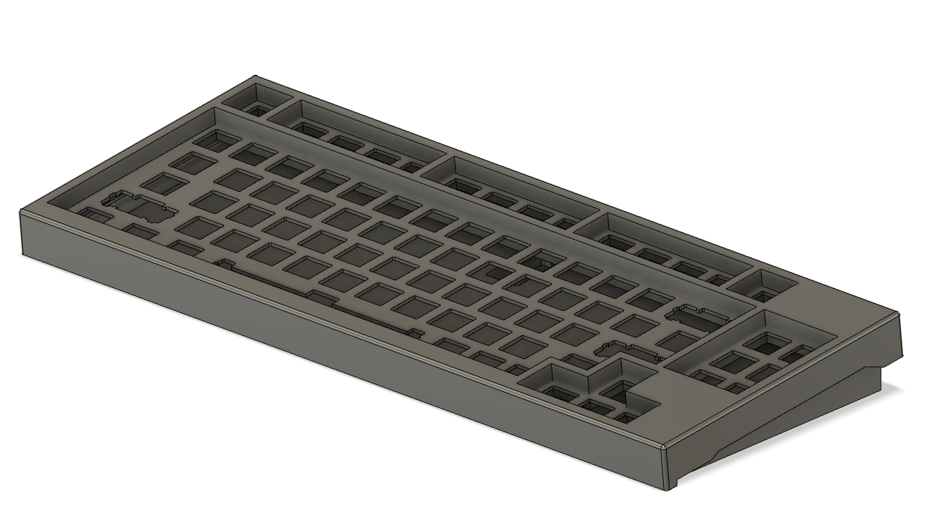 JS80 case rendered in Fusion 360